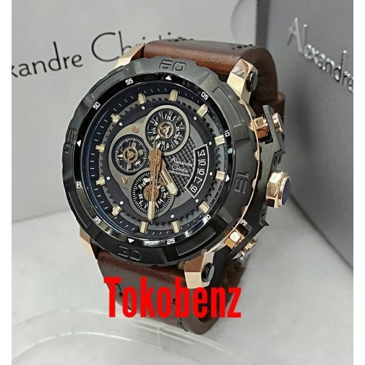 [Ready] Jam Tangan Pria Alexandre Christie Ac 6439 Mc