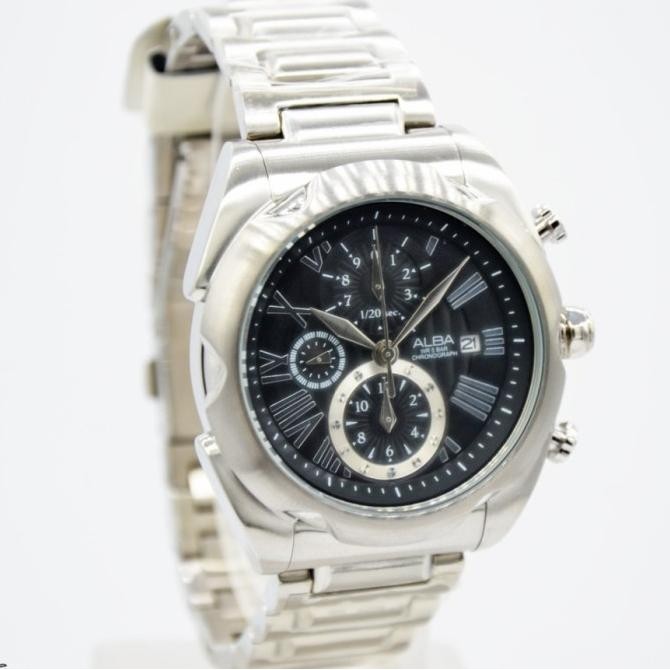 [Best Quality] Jam Tangan Pria Alba Af8N21X Original