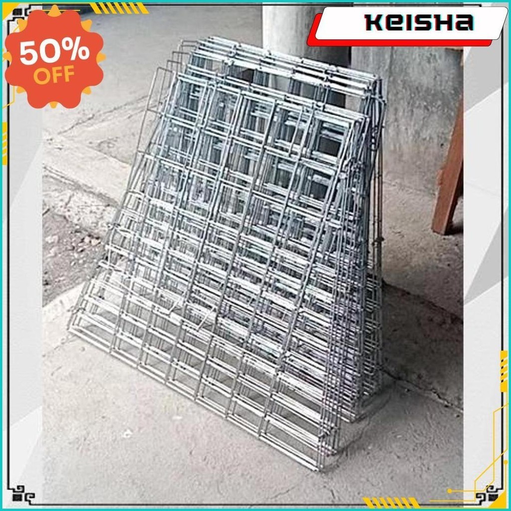 Kandang Ayam Bangkok Galvanis Lipat | Kurungan Ayam Jago Aduan Stainless Bongkar Pasang Sederhana Pr