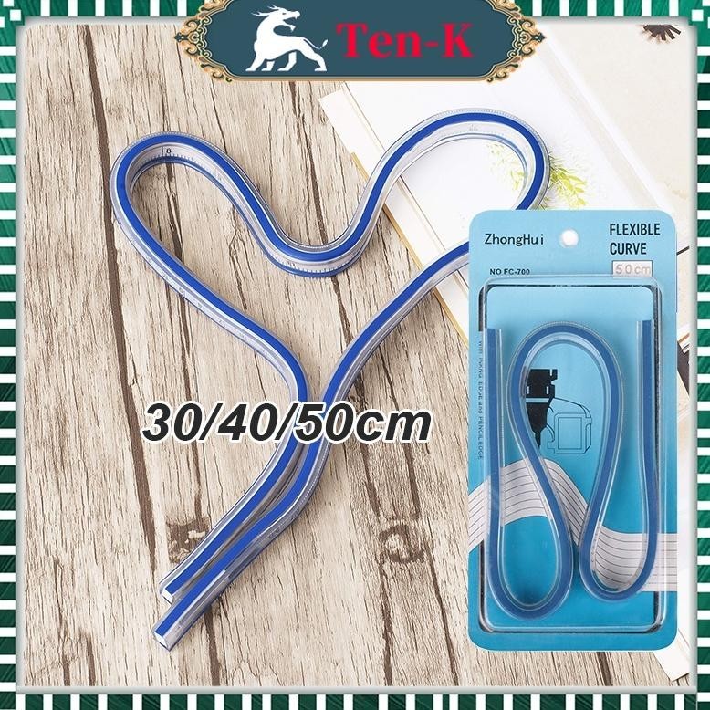 

Murah 50Cm Penggaris Jahit Pola Lengkung Flexible Curve Ruler Viral