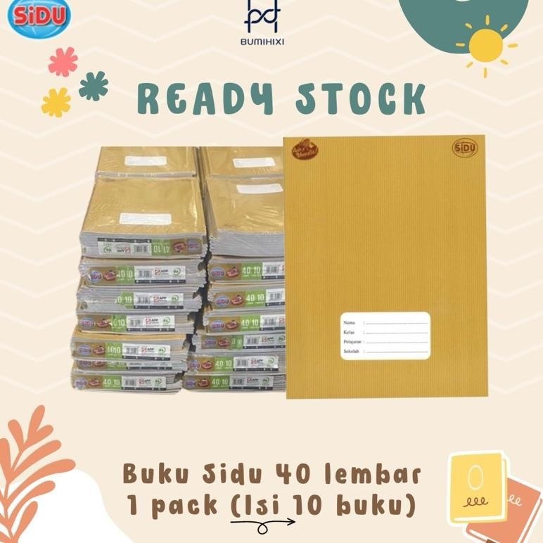 

Berkualitas [Ready] Temukan Hadiah Lucu | Siap Kirim Buku Tulis Sekolah Merk Sidu Sampul Atau Cover Cokelat Isi 40 Lembar I 1 Pack Isi 10 Pcs Buku Tulis Coklat Catatan Sekolah Termurah, Tersedia Harga Grosir Murah Buku Murah BisaCod