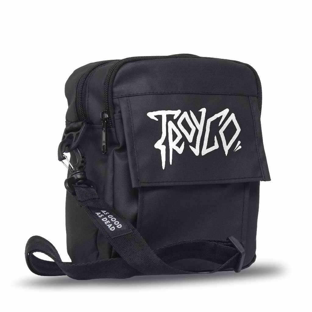Troy Company Sling Bag Tas Selempang Hitam SB 2517