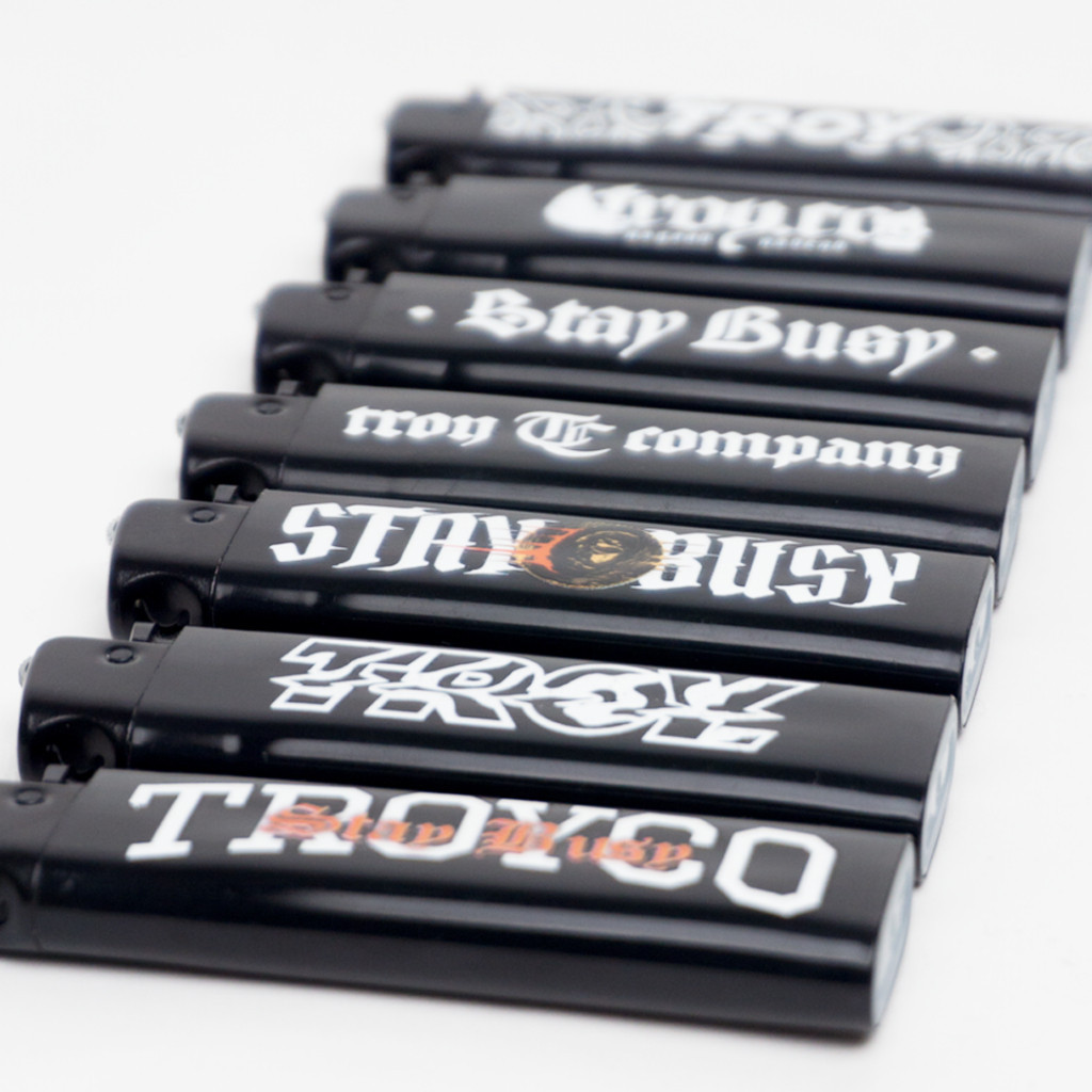 Troy Company Lighter Black Hitam KA 208