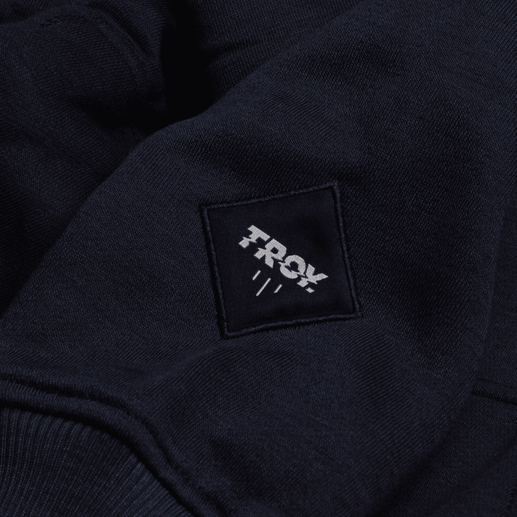 Troy Company Sweater Hoodie Blue Navy Freedom Soul - Hoodie Pria Biru Navy KH 2520