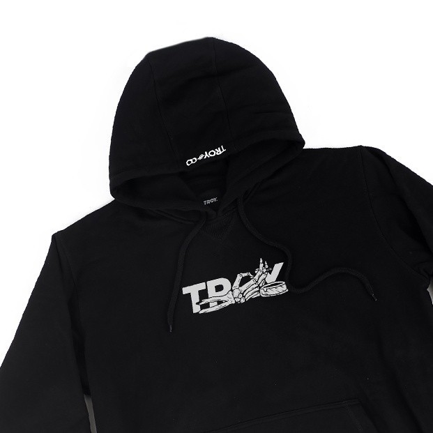 Troy Company Hoodie Hitam KH 270