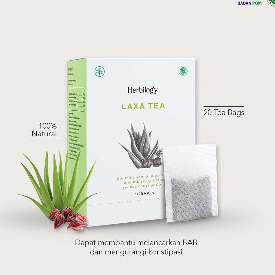 

Ilogy Laxa Tea - Detox & Lancar Bab 20 Kantong Teh- Tanpa Gula