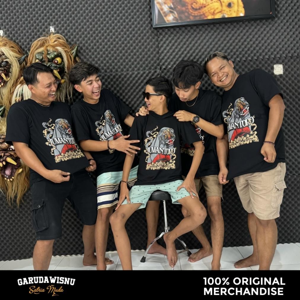 Kaos Jumantoro Original 100% Gwsm Garuda Wisnu Satria Muda Premium Terbaru Baju Anak Dewasa Pria Wan