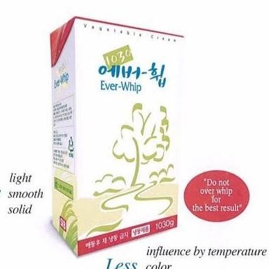 

Everwhip Everwhip Whipping Cream Non Dairy Krim Nabati Sugar Free 1030