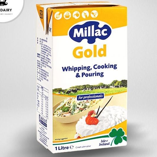 

Llac Gold Whipping Cream, Cooking & Pouring (1 Liter)