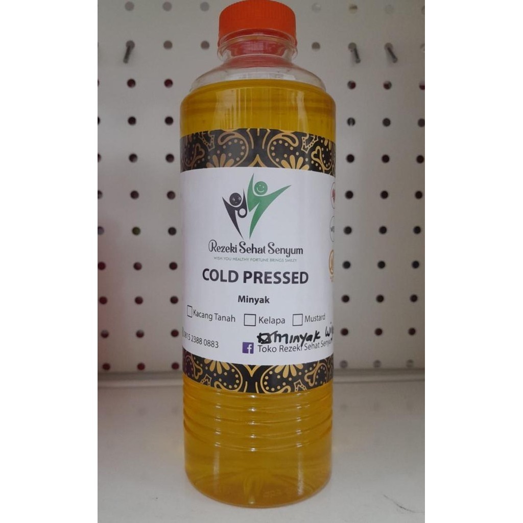 

Minyak Cold Pressed - Wijen Sesame/Cocunut/Ground nut Oil 450ml SS99