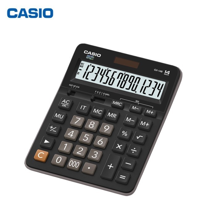 

CASIO GX 14B - CALCULATOR DESKTOP KALKULATOR MEJA KANTOR OFFICE GX-14B