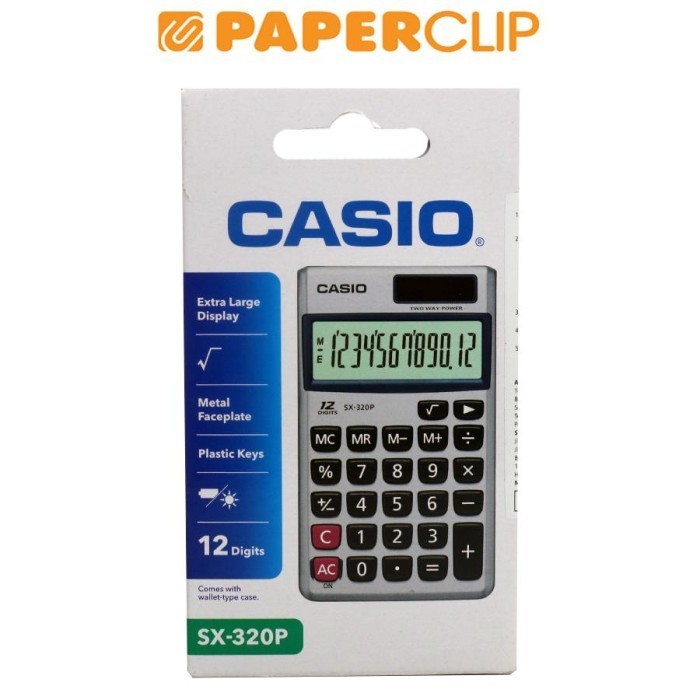 

CALCULATOR CASIO SX-320P 12D