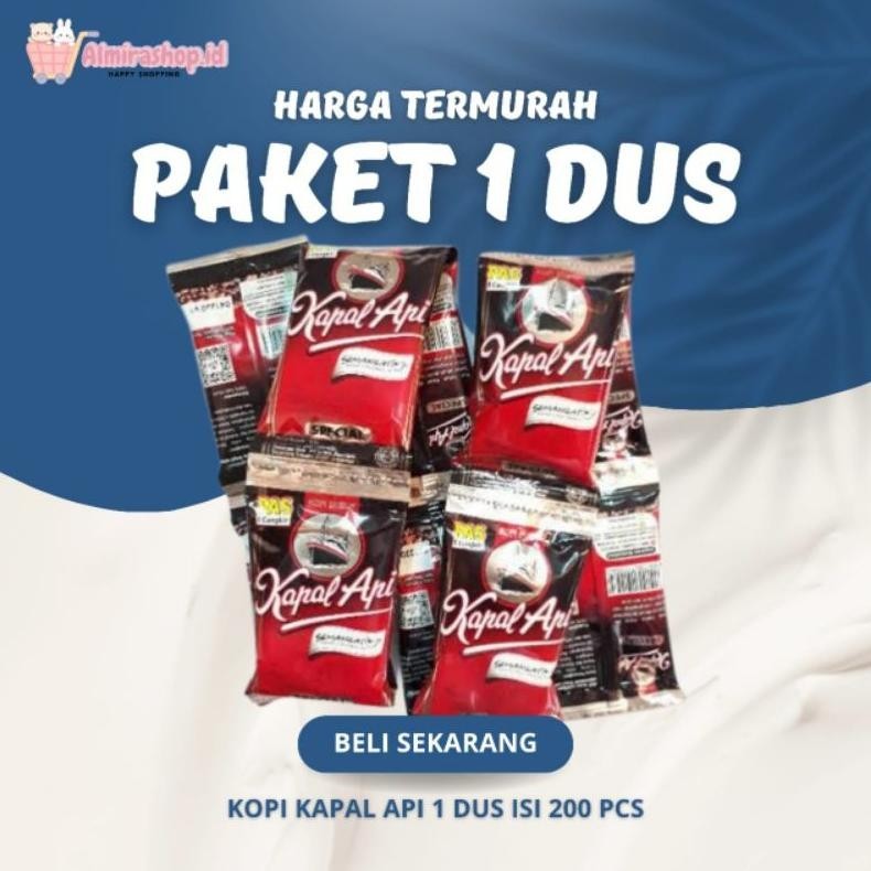 

Ah67 PAKET 1 DUS | Kopi kapal api mini renceng 1dus 1karton 20renteng/200pcs Terlaris