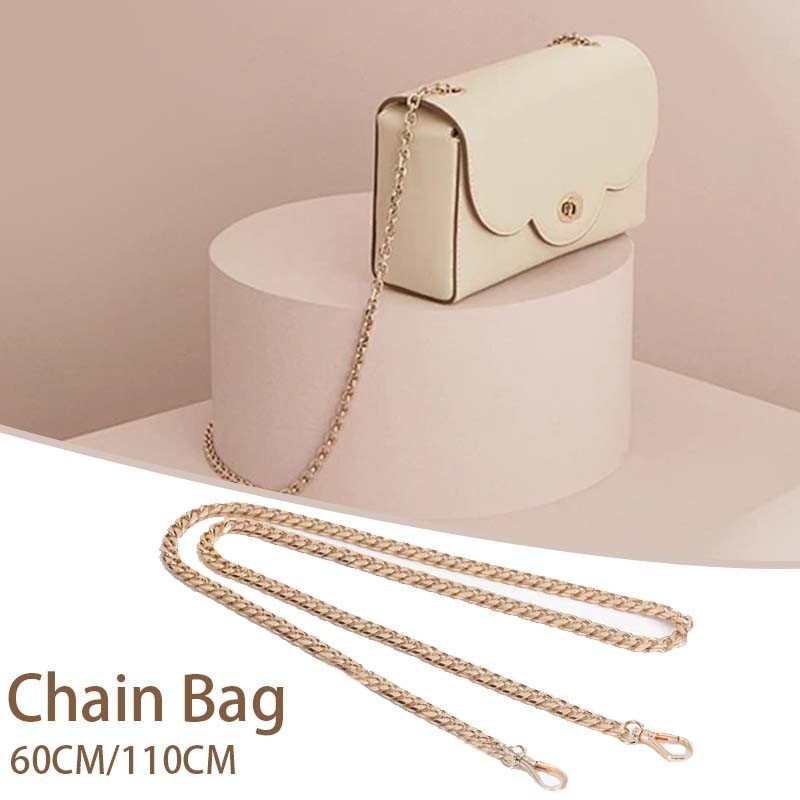 60cm/110cm Rante Tas Slempang Anti Karat Rantai Tas Premium  Rantai Tas Selempang  Accesories