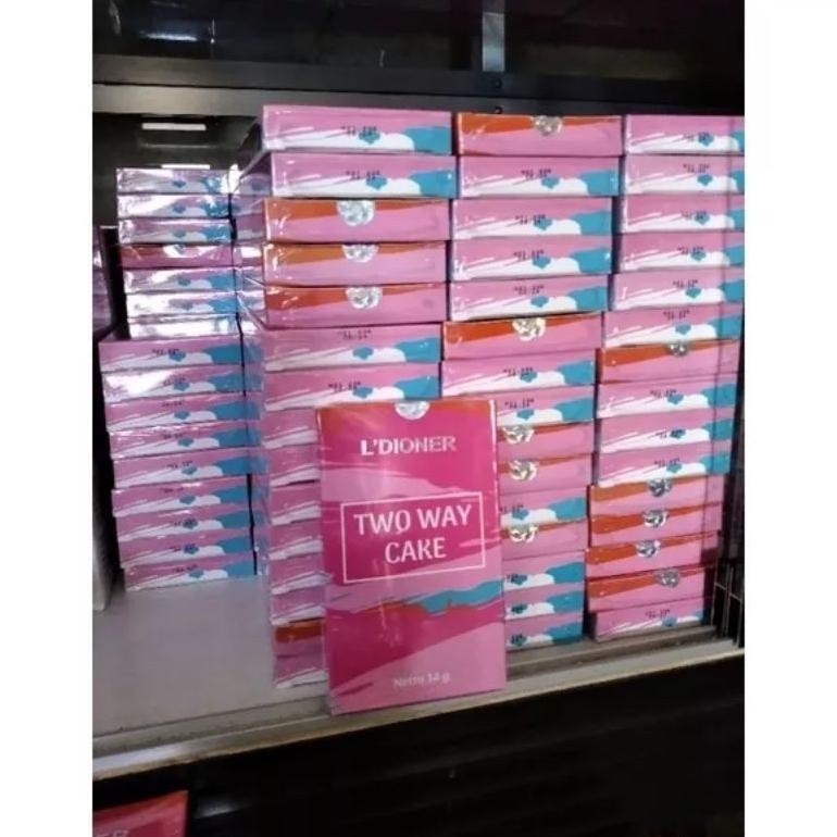 Bedak anti luntur ldioner BPOM halal (waterproof) new kemasan