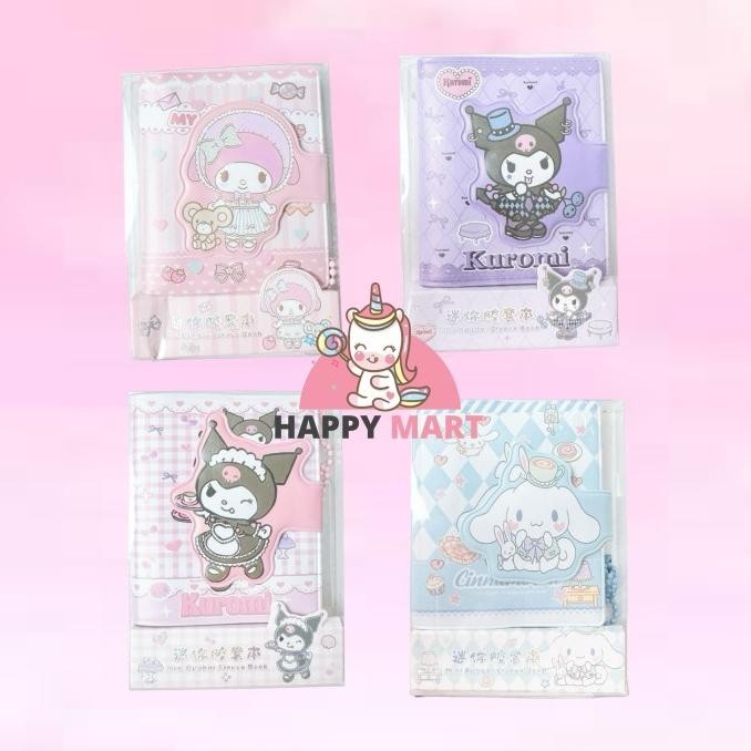 

Notes square new motif sanrio kuromi / melody / cinnamoroll