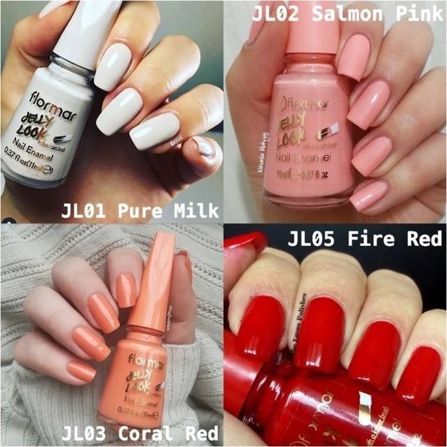 BISA COD - JELLY LOOK PART 2 DARI 2 FLORMAR KUTEK JL40 - JL85 LIMITED EDITION NEW