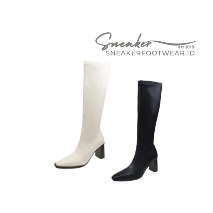 Sepatu Boots Long Heels Wanita Fashion Import 240 Sneakerfootwear
