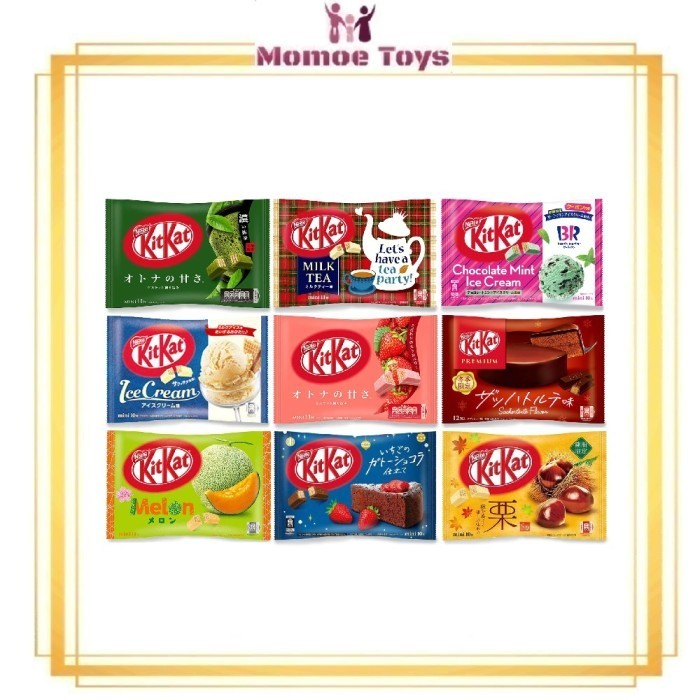 

Ready Nestle Kitkat Mini Bar Camilan Cokelat Original Japan