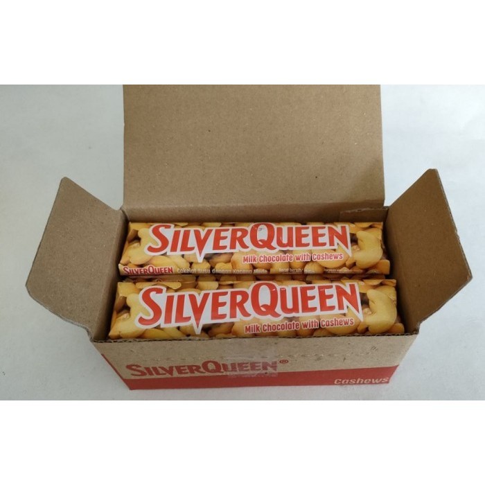 

Ready Silverqueen Cashew 25 gram 10 pcs