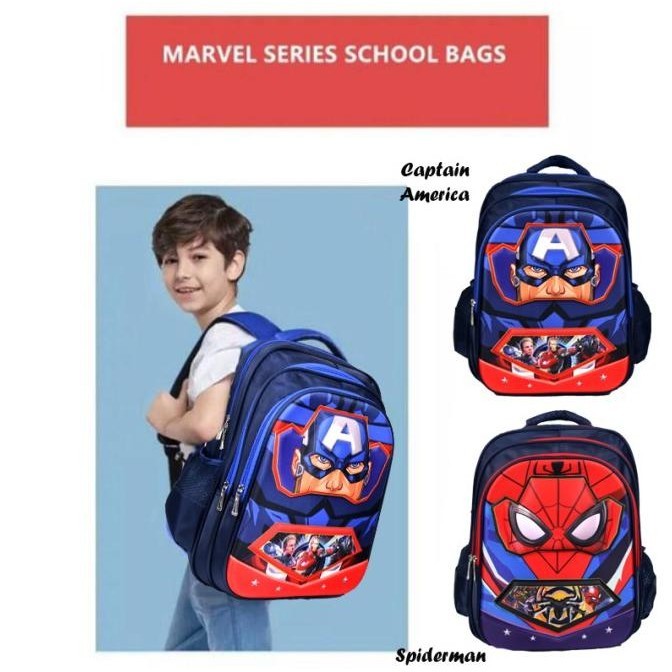 Tas Sekolah Anak TK-SD Ransel Sekolah Cowok 1499 - Tas Anak Laki-laki