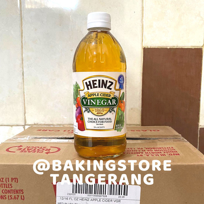 

Sale Heinz Apple Cider Vinegar 473 Ml - Cuka Apel 16 Oz