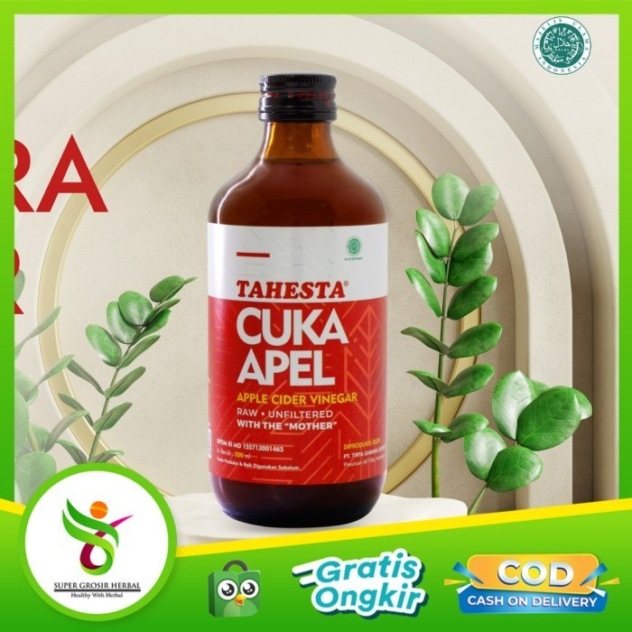 

Sale Cuka Apel Tahesta 320 Ml Original Fermentasi Buah Apel 320 Ml