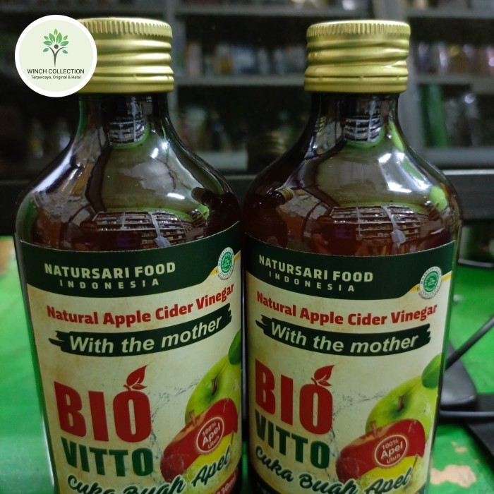 

Sale Cuka Apel Batu Malang Bio Vitto Organic Apel Cider Vinegar Original
