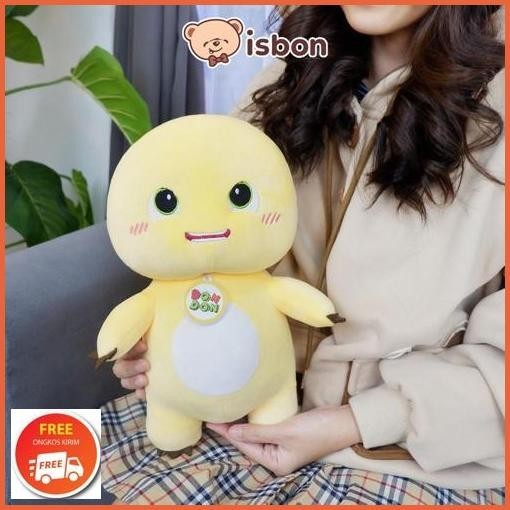 Serba Murah Istana Boneka Dino Kuning Squishy Yellow Dino 12Inch Mini Lucu Mainan Anak Cowo Cewe Had