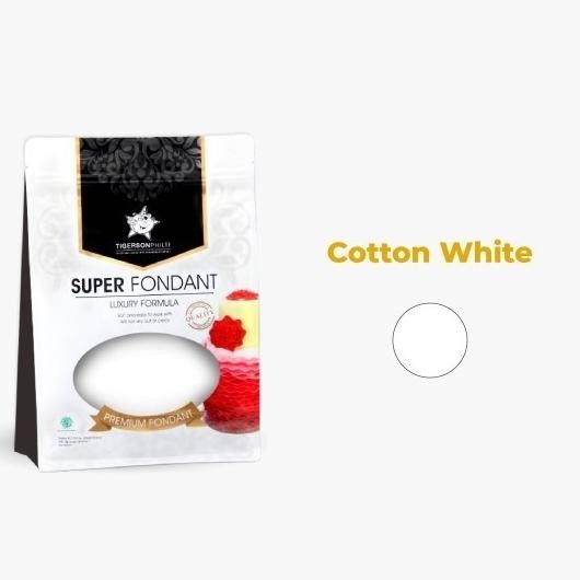 

Fondant 1 Kg Cotton White By Tigerson Philti