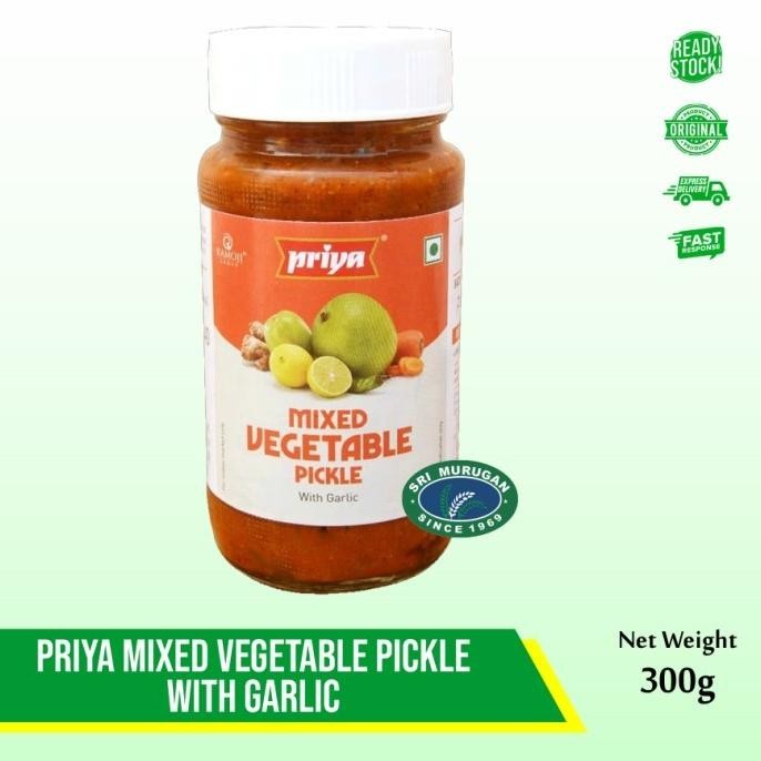 

PRIYA MIXED VEGETABLE PICKLE 300GM