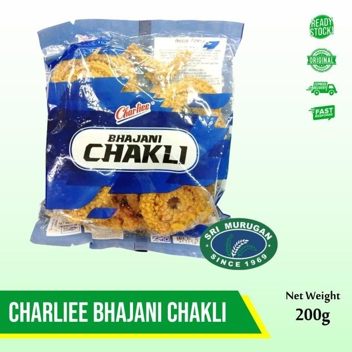 

CHARLIEE BHAJANI CHAKLI 200 GM