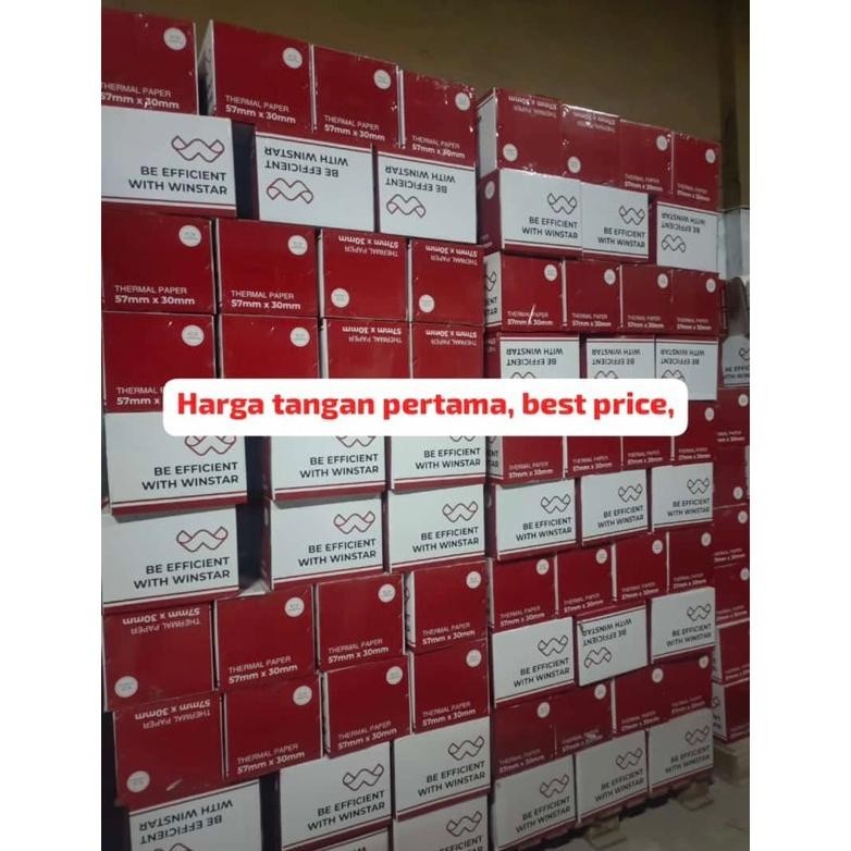 

TGH OKHI - Label Bare 100 x 150 / Kertas Sticker Thermal Resi 100x150MM WINSTAR ISI 500 PREMIUM SPEC TERLARIS