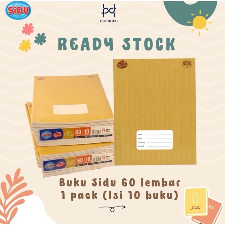 

Flashsale [Ready Siap Kirim] Buku Tulis Sekolah Merk Sidu Sampul / Cover Cokelat Isi 60 Lembar I 1 Pack Isi 10 Pcs Buku Tulis Coklat Catatan Sekolah Termurah, Tersedia Harga Grosir Cod