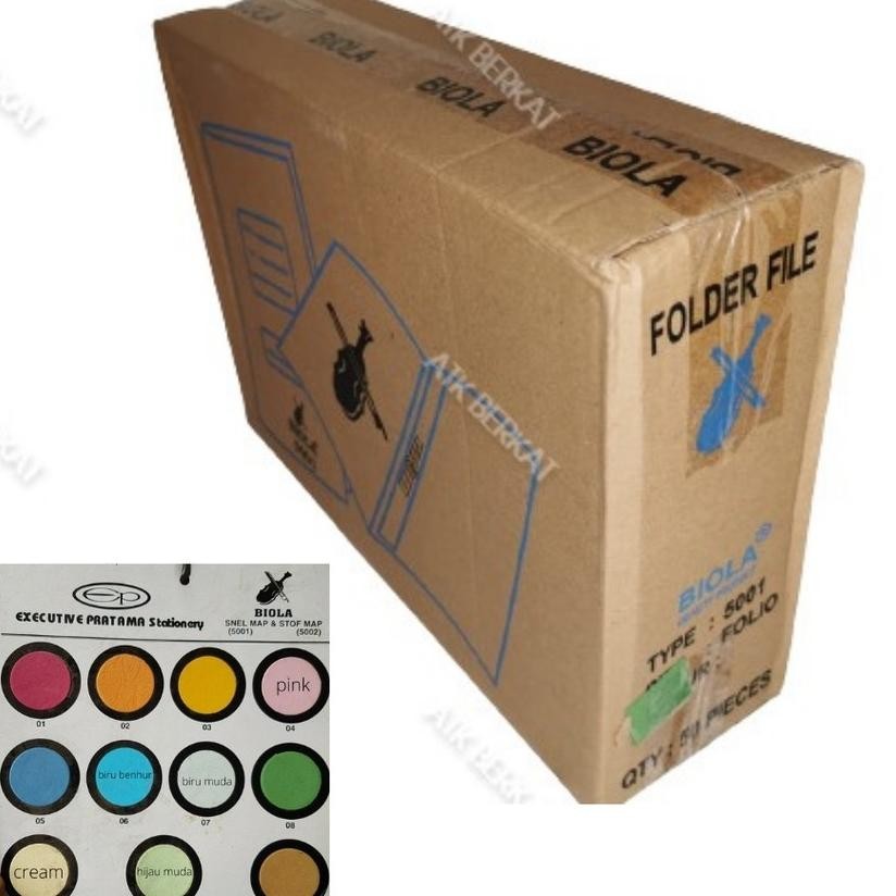 

Berkualitas Map Kertas Stofmap Stopmap Biola 5001 Snelhecter Gratis Ongkir