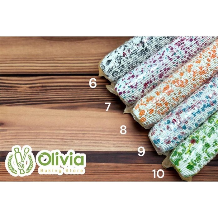 SALE KERTAS CUPCAKE/KERTAS BOLU KUKUS/KERTAS MUFFIN DIVA 9.5CM 1000PCS