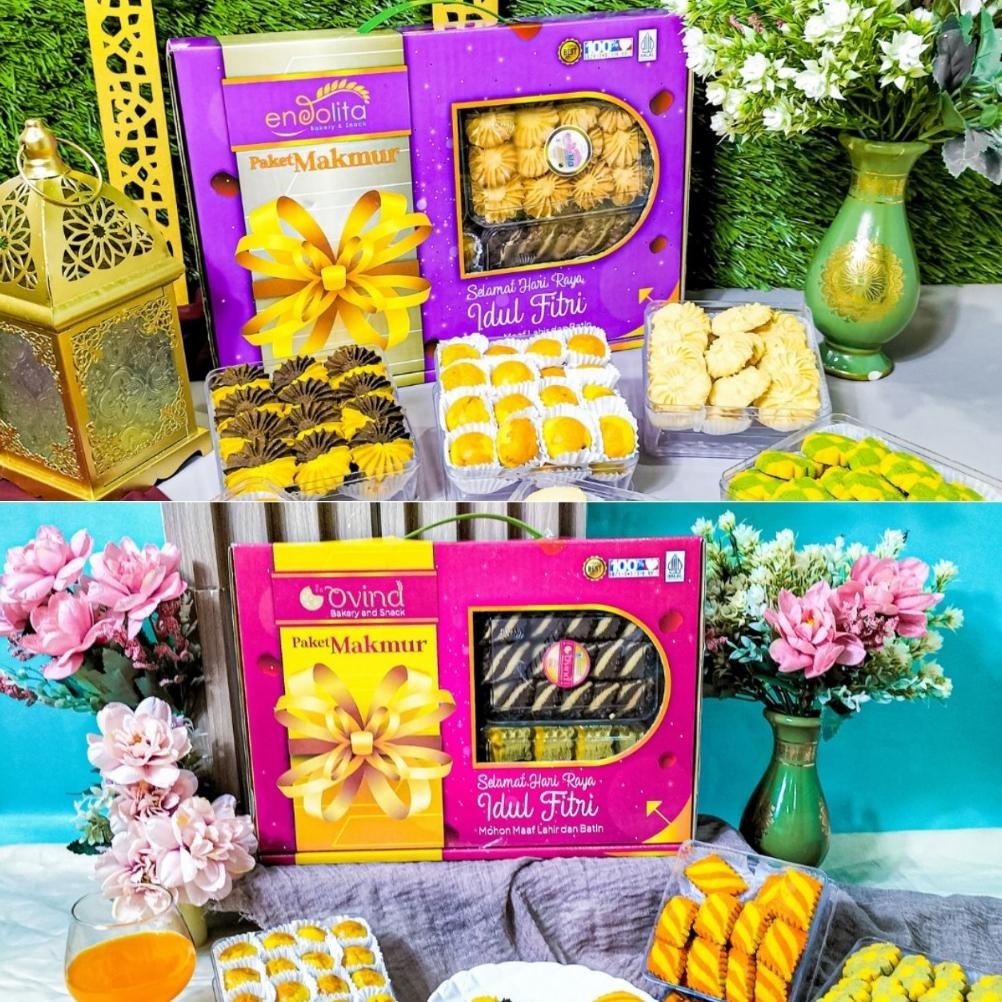 

Diskon Gerai Fatin!! Ovina Parsel Ramadhan Kue Kering Paket Makmur Hampers Idul Fitri 2024 / Paket Kue Kering Lebaran Sale