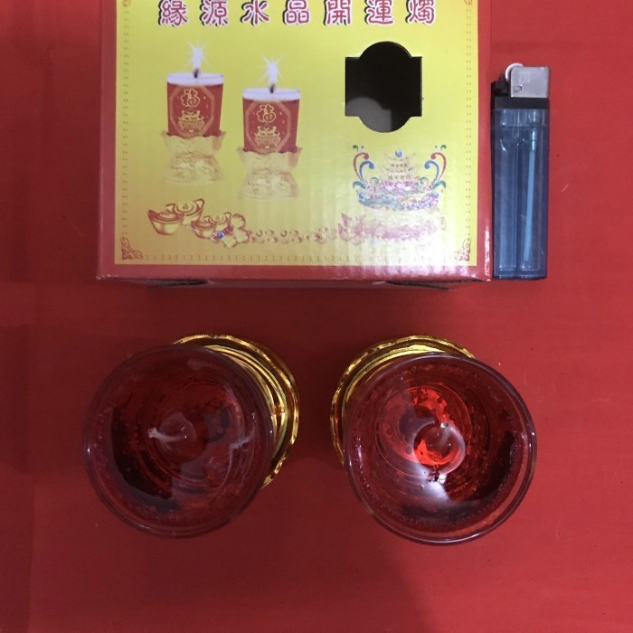 SALE!! LILIN JELLY MERAH KECIL