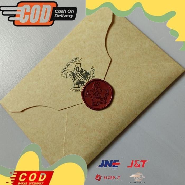 

BISMILLAH HPSE HARRY SEAL SURAT MERAH SEKOLAH VINTAGE LETTER SEALING WAX E.COS DP30