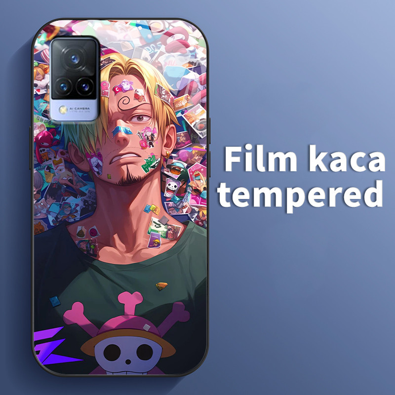 Casing Hp Untuk VIVO V21 4G V21 5G V21s 5G V20 V19 V17 Pro V15 Pro S1 Pro Case kaca Cesing HP siliko