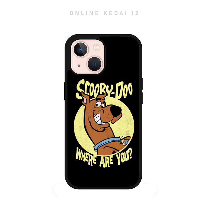 Casing Hardcase Cover iPhone 15 14 13 12 11 X Xr Xs Mini Plus Pro Max Custom Scooby Doo Cartoon S179