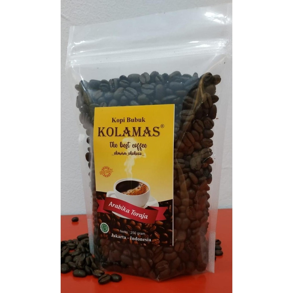 

Kolamas Kopi Arabika Toraja Netto 250 Gram