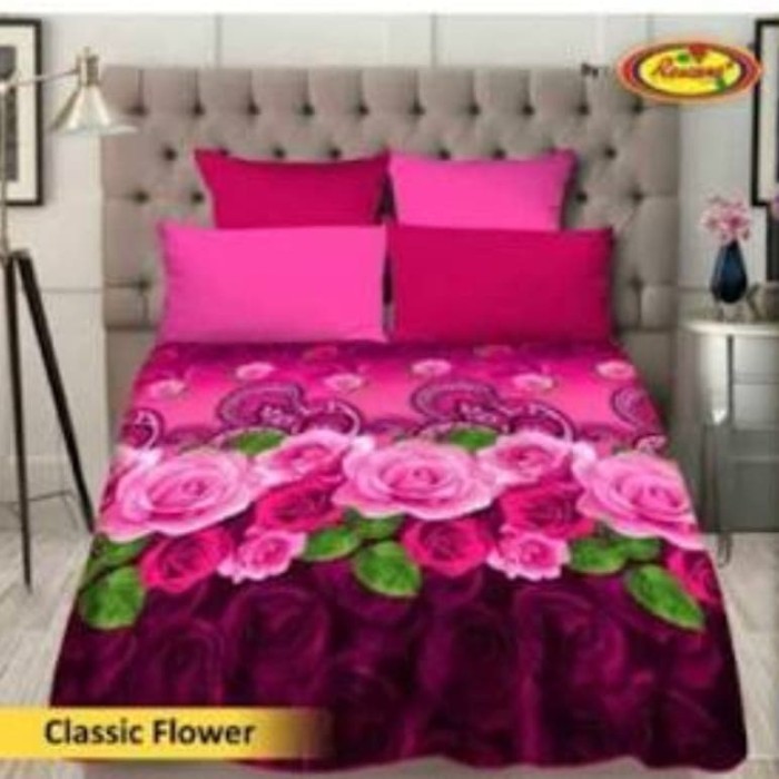 Selimut Rosana Vito Sutra Rotary Motif Classic Flower