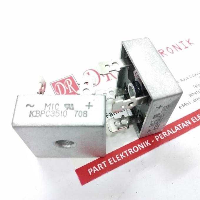 Dioda Bridge Kotak Mic Ori Original Asli Kbpc3510 35A 35 Ampere 1000V Fristaliashop