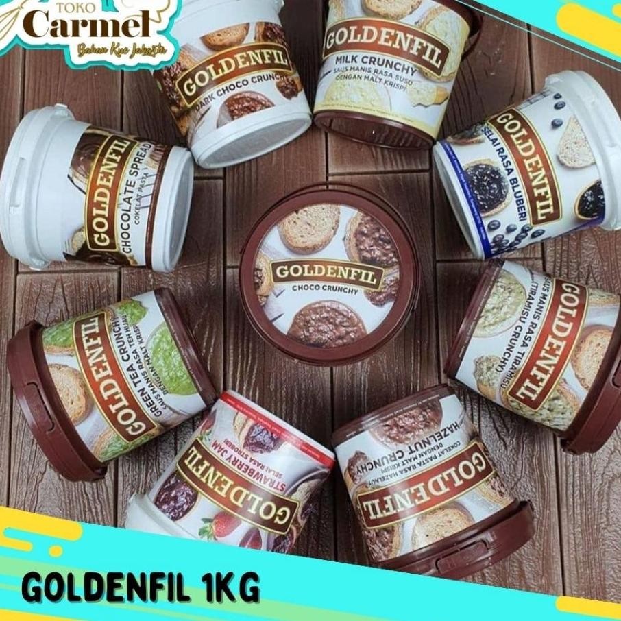 

Jakarta - Goldenfil Selai Coklat Crunchy 1Kg Aneka Rasa - Selai Tirasu, Matcha Crunchy, Selai Keju