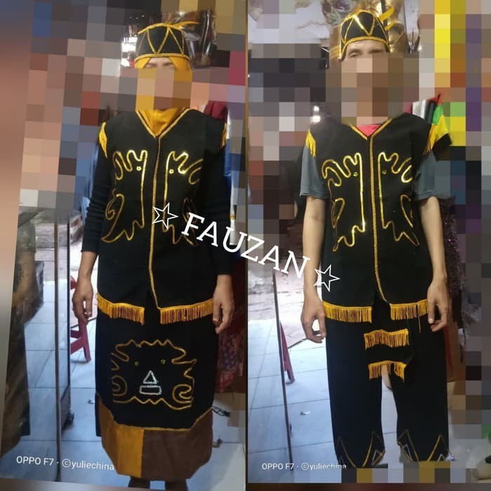 Pakaian Adat Dayak/Kalimantan (dewasa)