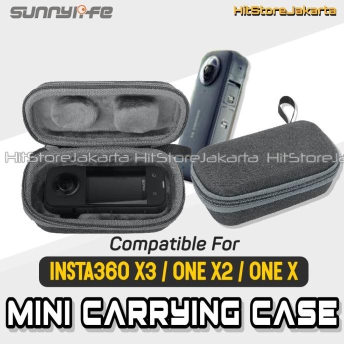 Sunnylife Mini Bag For Insta360 X3 Tas Insta360 One X2 One X Mini Case
