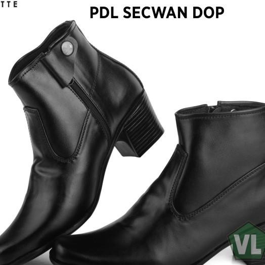 [EXCLUSIVE] Sepatu PDH PDL Polwan Secwan - Sepatu Boots Satpam Wanita