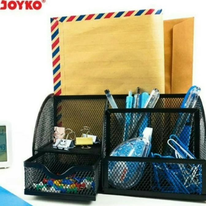 

desk set jaring joyko DS 22/tempat pulpen meja joyko