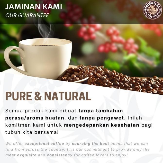 

1 Kg Robusta Lampung Kopi Fine Robusta Premium Murrell Coffee